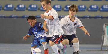 Selección de fútbol de talla baja de Guatemala vence a Estados Unidos./Foto: MCD.