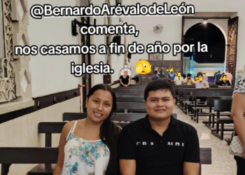 Presidente sorprende a pareja con comentario en su publicación./Foto: RR.SS.