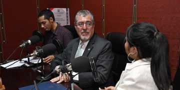 Presidente en entrevista en FGER.