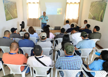 La actividad se desarrolló en la finca Cerro Redondo de Mission, ubicada en Barberena, Santa Rosa. / Foto: MAGA