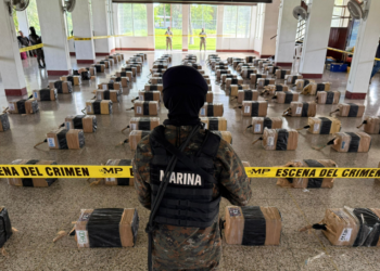 Ejército destaca cifras de incautaciones de droga en lo que va del año. / Foto: Ejército de Guatemala.
