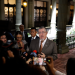 Presidente Bernardo Arévalo en conferencia de prensa.