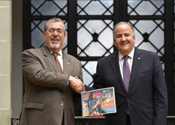 Presidente Bernardo Arévalo recibe Informe de Resultados de la ONU