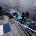 Ejército intercepta embarcación con posibles ilícitos en el Pacífico./Foto: Ejército de Guatemala.