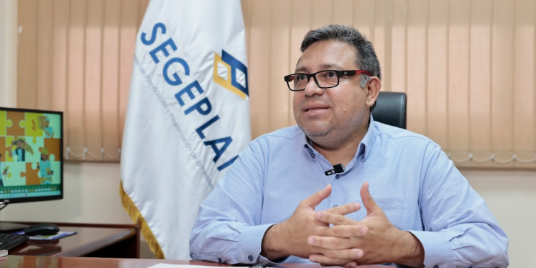 El secretario de Planificación y Programación de la Presidencia (Segeplan)