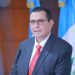 El nuevo fiscal general, Gabriel García Luna, durante la primera conferencia de prensa en el Ministerio Público. Foto: MP en X