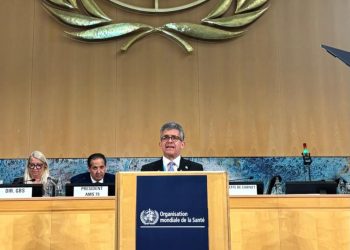 Ministro de Salud participa en la Asamblea Mundial de la Salud. (Foto: MSPAS)