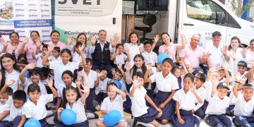 Vicepresidenta desarrolla actividades para la prevención de delitos en Esquipulas. (Foto: Vicepresidenta)