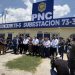 El ministro de Gobernación y el director General de la PNC inauguran estación y subestación policial en Tecpán, Chimaltenango.