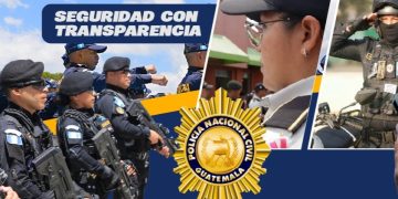 La Policía Naciona Civil trabaja para brindar seguridad a la población.