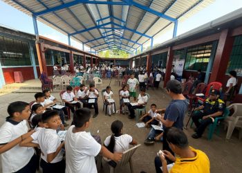 Niñez y comunidad participan en jornada preventiva impulsada por instituciones en San Sebastián