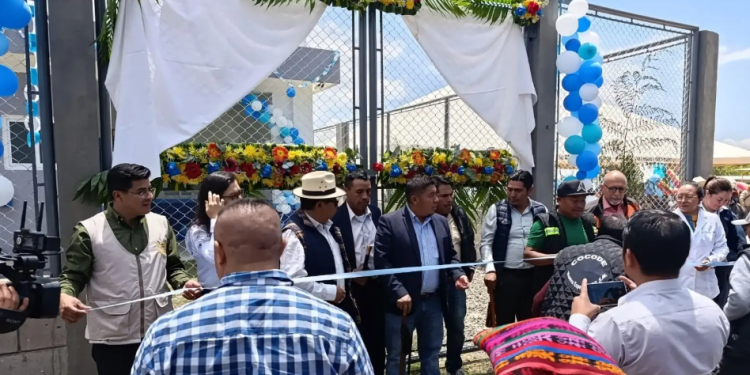 Inauguran nuevo Puesto de Salud en Nueva Esperanza, Concepción Tutuapa. (Foto: MSPAS)