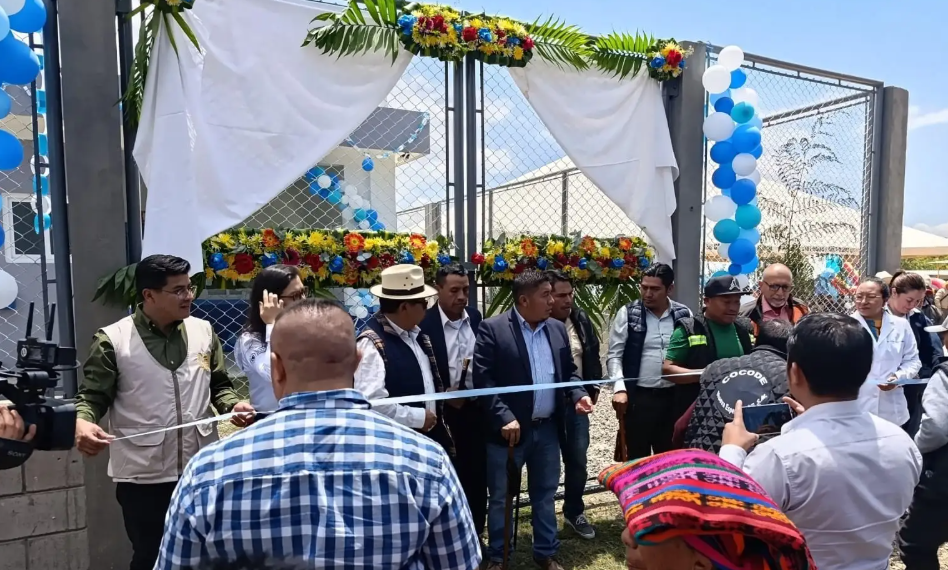 Inauguran nuevo Puesto de Salud en Nueva Esperanza, Concepción Tutuapa. (Foto: MSPAS)