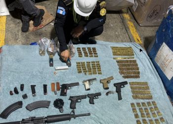 PNC reporta capturas e incautación de armas de fuego en las últimas horas. (Foto: PNC)