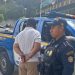 El incidente ocurrió en la 41 calle y 11 avenida, donde elementos de la comisaría 11 realizaron la aprehensión de Mario N, señalado de reaccionar de forma violenta. / Foto: PNC
