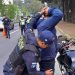 De acuerdo con las autoridades, el objetivo principal de estas diligencias es verificar que los motoristas porten la documentación correspondiente para circular. / Foto: PNC