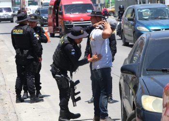 Operativos de seguridad implementados por la Policía Nacional Civil. / Foto: PNC