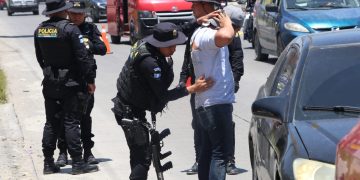 Operativos de seguridad implementados por la Policía Nacional Civil. / Foto: PNC