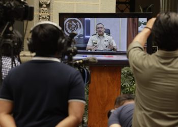 “Ejército actuó de inmediato ante disparos en frontera con Honduras”, afirma ministro Saenz