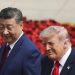 El presidente de EE. UU., Donald Trump, durante su reunión con su homólogo chino Xi Jinping, quienle habría ofrecido ayuda sobre Irán.
