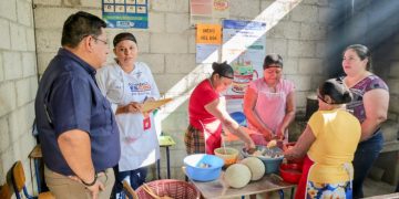 Verifican Programa de Alimentación Escolar en San Jacinto, Chiquimula