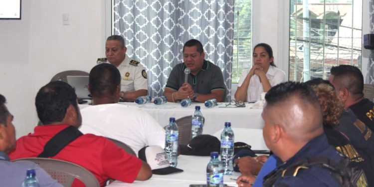 Gabinete de Seguridad de Suchitepéquez se reúne en San Pablo Jocopilas