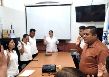 Juramentan a personal ascendido de la DDRISS Retalhuleu como parte del proceso Fase I 2025