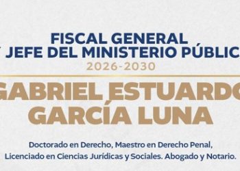 Conoce el perfil de Gabriel Estuardo García Luna nuevo fiscal general 2026-2030