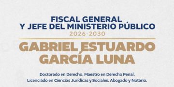 Conoce el perfil de Gabriel Estuardo García Luna nuevo fiscal general 2026-2030