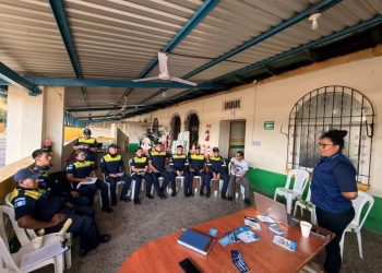 Policía Municipal de San Sebastián recibe fortalecimiento institucional en temas de prevención de violencia sexual