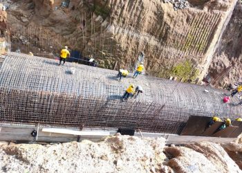 Covial trabaja día y noche en la construcción de nueva bóveda en ruta CITO-180