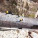 Covial trabaja día y noche en la construcción de nueva bóveda en ruta CITO-180