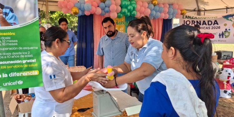 Semana de Vacunación en las Américas fortalece acciones preventivas en Retalhuleu