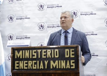 El viceministro de hidrocarburos, Erwin Barrios