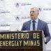 El viceministro de hidrocarburos, Erwin Barrios