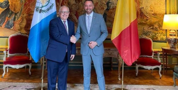 Guatemala y Bélgica reafirman su compromiso de promover una sólida relación bilateral