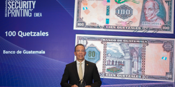 Billete conmemorativo de 100 quetzales de Guatemala es reconocido a nivel internacional