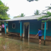 viviendas afectadas por inundación registrada en barrio Petencito, Fray Bartolomé de las Casas, Alta Verapaz.