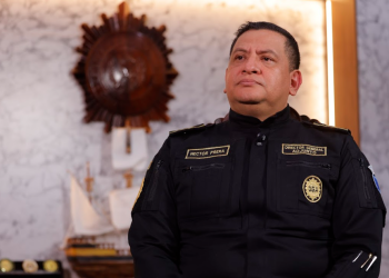 Director adjunto de la PNC, Héctor Noé González Prera.