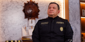 Director adjunto de la PNC, Héctor Noé González Prera.