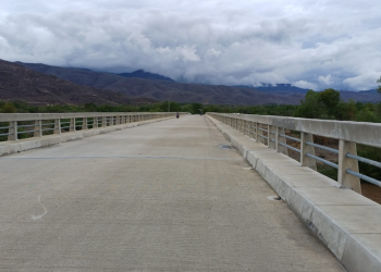 Puente El Jícaro facilita la conectividad en El Progreso./Foto: CIV.