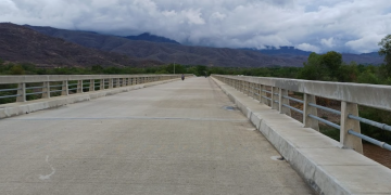 Puente El Jícaro facilita la conectividad en El Progreso./Foto: CIV.