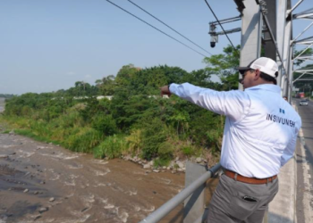 Sistema de Alerta Temprana ante crecidas repentinas de ríos para alertar ante inundaciones./Foto: Insivumeh.