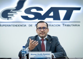 Werner Ovalle, superintendente de Administración Tributaria (SAT)