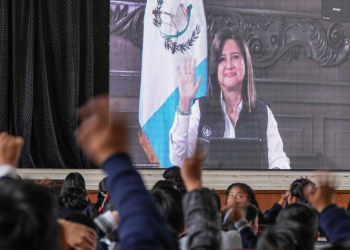 Vicepresidenta da bienvenida a los nuevos Clubes de Ciencia en Totonicapán