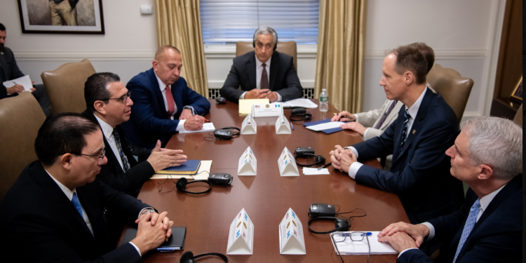 Crimen organizado La visita se enmarca en una estrategia que busca consolidar una nueva era de cooperación y coordinación entre Guatemala y Estados Unidos en materia de seguridad y justicia. / Foto: @DOJCrimDiv