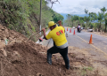 Instituciones atienden emergencias ocasionadas por lluvias./Foto: Covial.