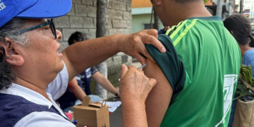 Ministerio de Salud ejecuta segunda fase de contención del sarampión. (Foto: MSPAS)