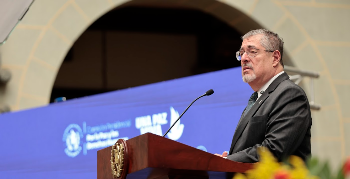 Presidente Bernardo Arévalo.