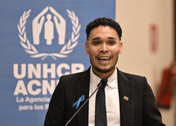 La historia de Pedro Pereira, un refugiado venezolano en Guatemala./Foto: Álvaro Interiano.
